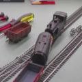 What are some tips for taking care of a custom model train layout?