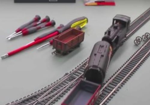 What are some tips for taking care of a custom model train layout?